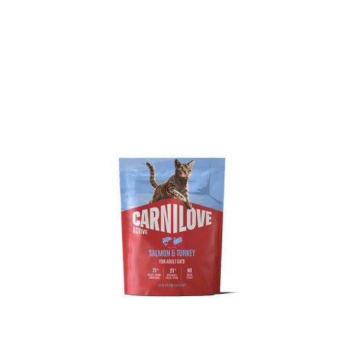 Корм сухий Carnilove Active Salmon & Turkey для котів лосось та індичка 400 г