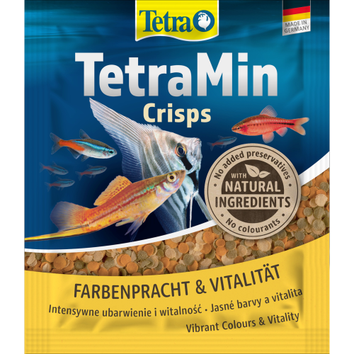 Корм сухой Tetra Min Crisps для аквариумных рыб чипсы 12 г
