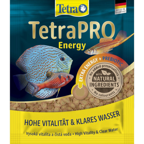 Корм сухой Tetra PRO Energy Multi-Crisps для аквариумных рыб чипсы 12 г