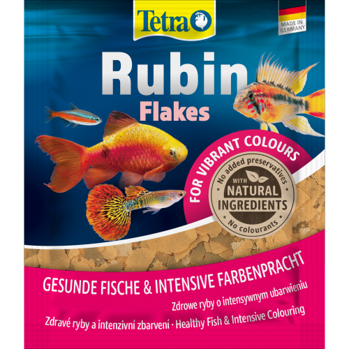 Корм сухой Tetra Rubin Flakes для аквариумных рыбок для окраски в хлопьях 12 г