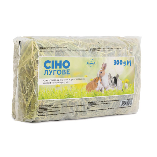 Сено луговое Природа для грызунов 300 г