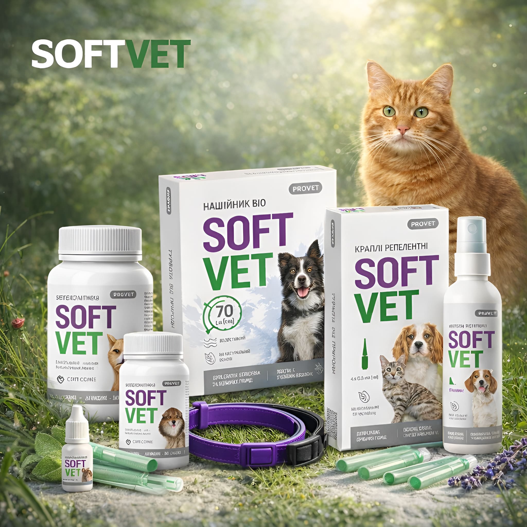 Репелентні засоби SOFTVET